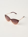 Whistle Accessories Melody Sunglasses, Brown product photo
