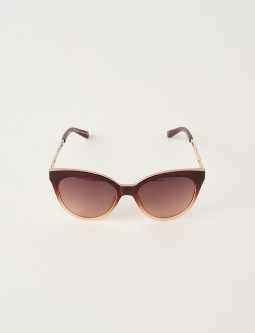 Whistle Accessories Melody Sunglasses, Brown product photo View 03 L
