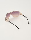 Whistle Accessories Lux Sunglasses, Black product photo View 02 S