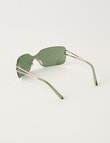 Whistle Accessories Barcelona Sunglasses, Green product photo View 02 S