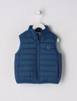 Teeny Weeny Puffer Vest, Blue product photo
