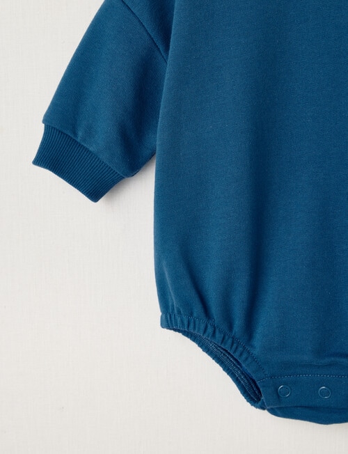 Teeny Weeny Play Time Terry Long Sleeve Bodysuit, Diesel product photo View 03 L