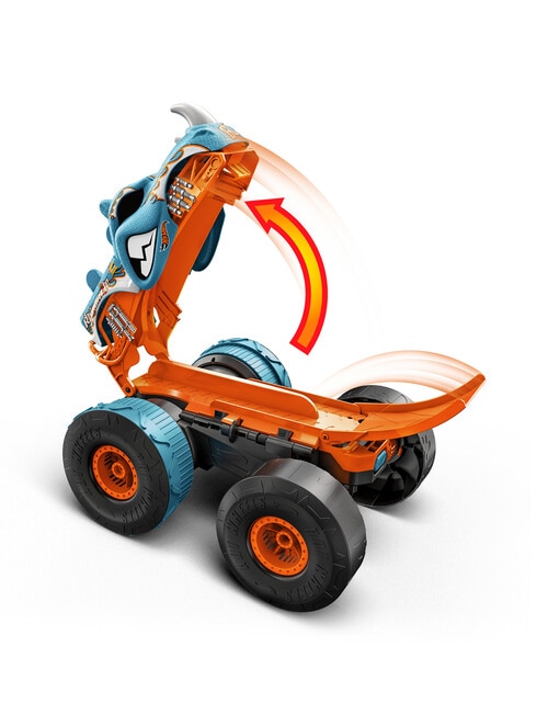 Hot Wheels Monster Trucks Transforming Rhinomite RC Cars, Trucks