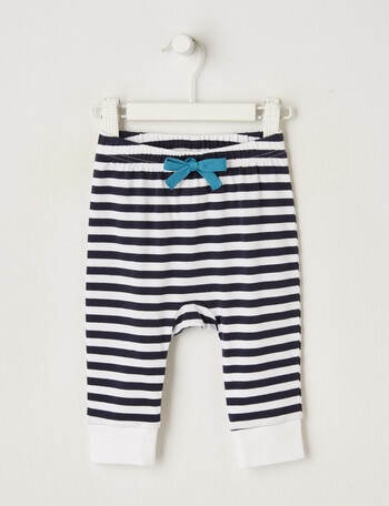 Teeny Weeny Stripe Knit Pant Navy & White product photo