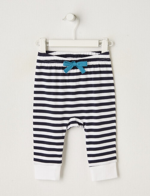 Teeny Weeny Stripe Knit Pant Navy & White product photo