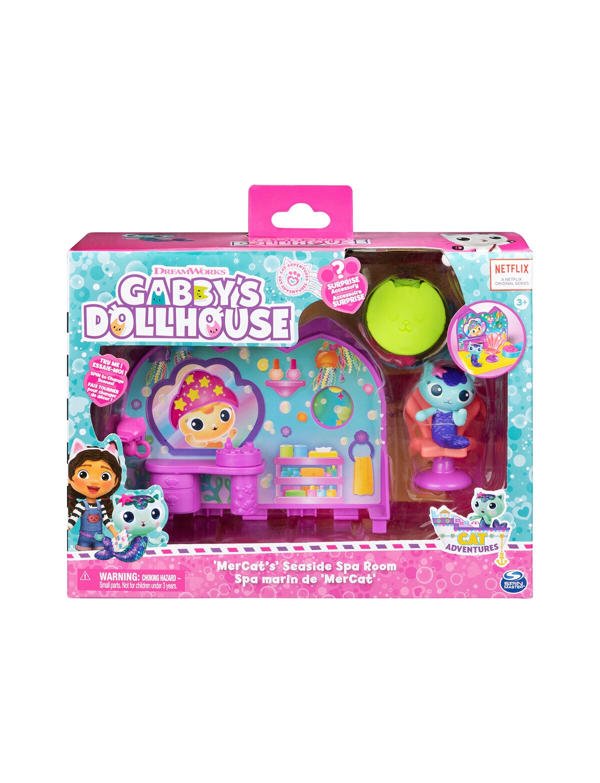 Gabby's Dollhouse Deluxe Figure Set with 7 Characters and Surprise Accessory
