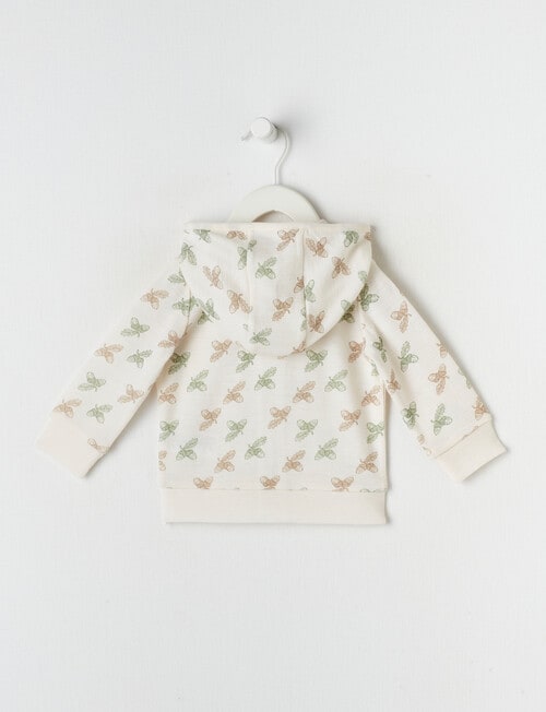 Milly & Milo Acorn Long-Sleeve Hoodie, Cream product photo View 02 L