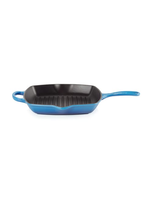 Le Creuset Signature Square Grillit, 26cm, Azure product photo View 03 L