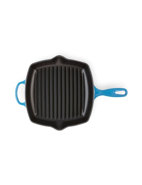 Le Creuset Signature Square Grillit, 26cm, Azure product photo View 04 L