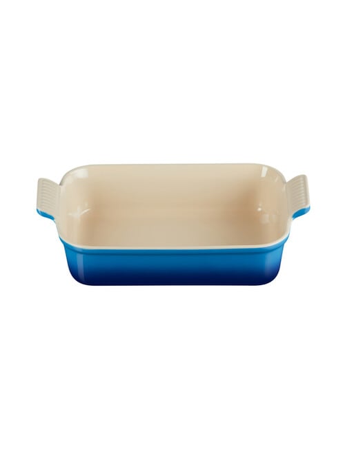 Le Creuset Heritage Rectangle Dish, 26cm, Azure product photo View 02 L