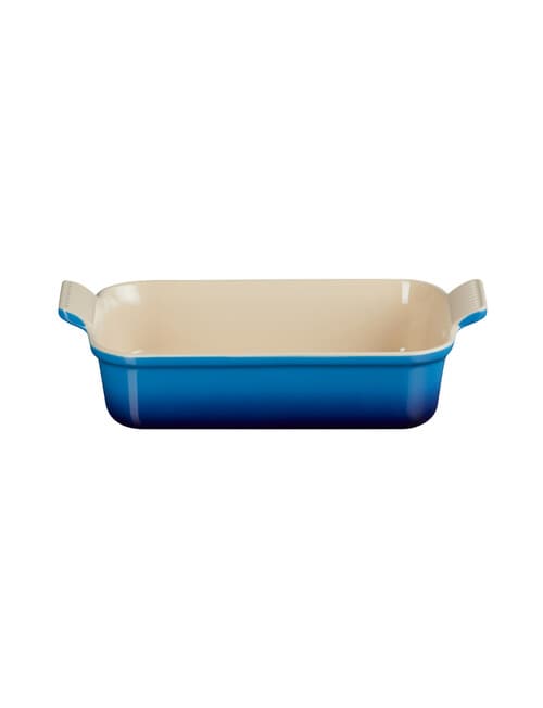 Le Creuset Heritage Rectangle Dish, 26cm, Azure product photo View 02 L