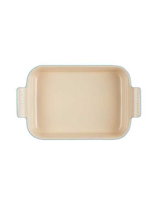 Le Creuset Heritage Rectangle Dish, 26cm, Azure product photo View 04 L