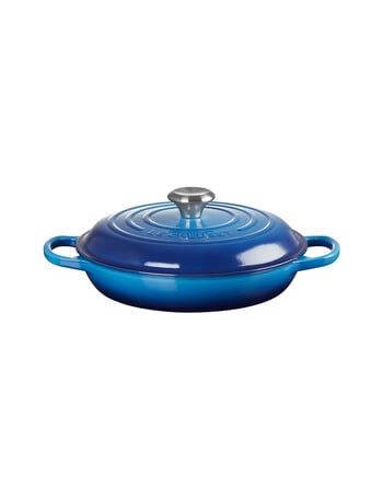 Le Creuset Signature Shallow Casserole, 26cm, Azure product photo