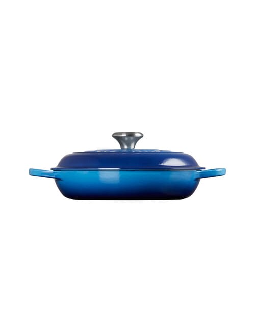 Le Creuset Signature Shallow Casserole, 26cm, Azure product photo View 03 L