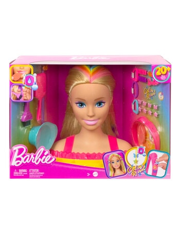 Barbie Neon Rainbow Deluxe Styling Head product photo