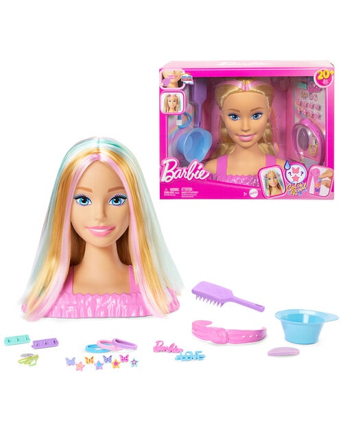 Barbie Neon Rainbow Deluxe Styling Head product photo
