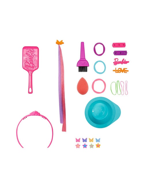 Barbie Neon Rainbow Deluxe Styling Head product photo View 02 L
