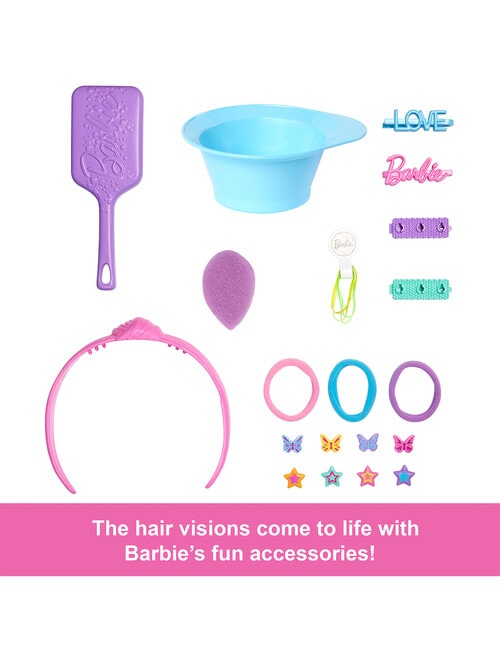 Barbie Neon Rainbow Deluxe Styling Head product photo View 08 L