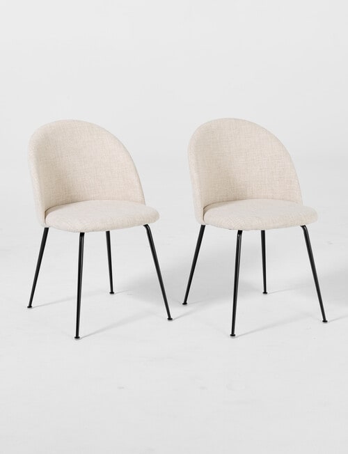 Marcello&Co Osaka Dining Chair, Beige, Set of 2 product photo View 03 L