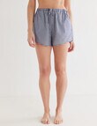 Mineral Lounge Mini Check Short, Navy product photo
