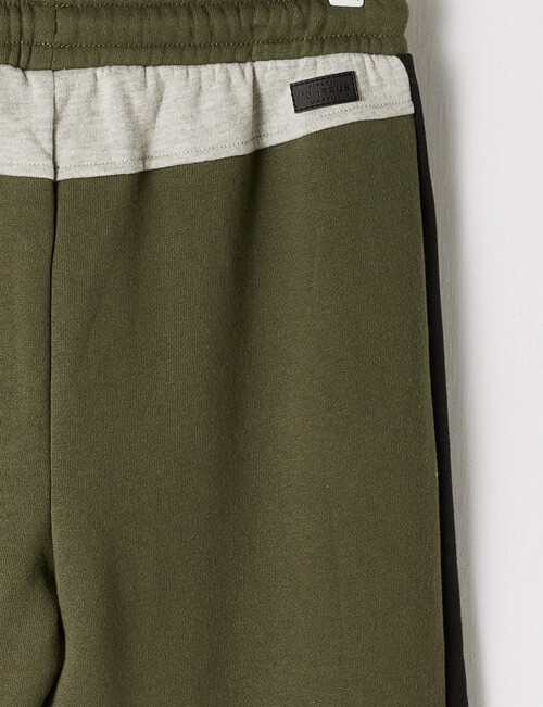 No Issue Spliced Fleece Trackpant, Olive product photo View 02 L