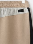No Issue Spliced Trackpant, Taupe product photo View 02 S