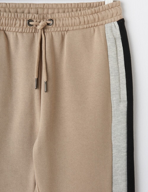 No Issue Spliced Trackpant, Taupe product photo View 03 L
