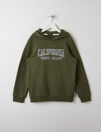 No Issue California Hoodie, Olive product photo