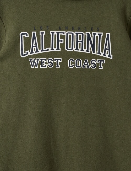 No Issue California Hoodie, Olive product photo View 02 L
