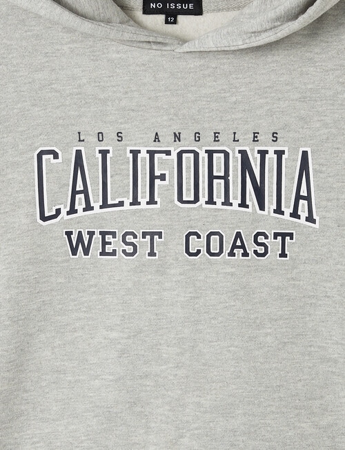 No Issue Hoodie California, Grey Marl product photo View 02 L