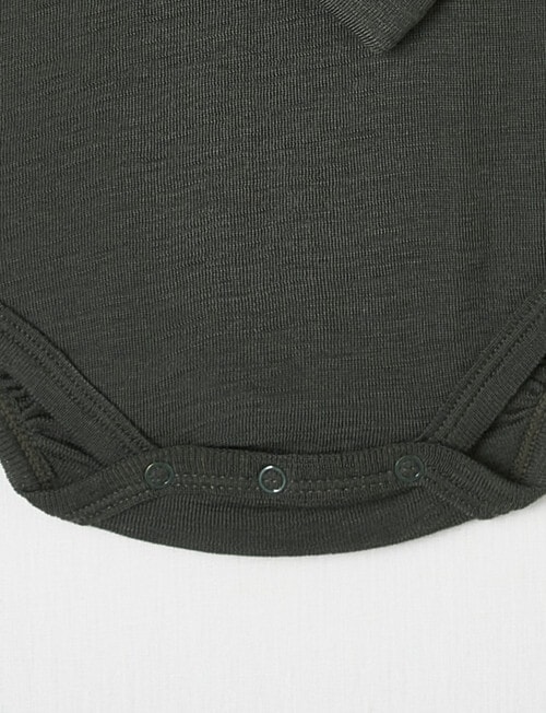 Milly & Milo 100% Merino Long-Sleeve Bodysuit product photo View 03 L