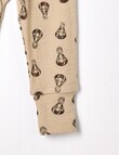 Milly & Milo Merino Bunnies Jump Legging, Taupe product photo View 02 S