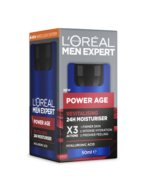 L'Oreal Paris Men Expert Power Age Anti-Ageing Moisturiser, 50ml product photo