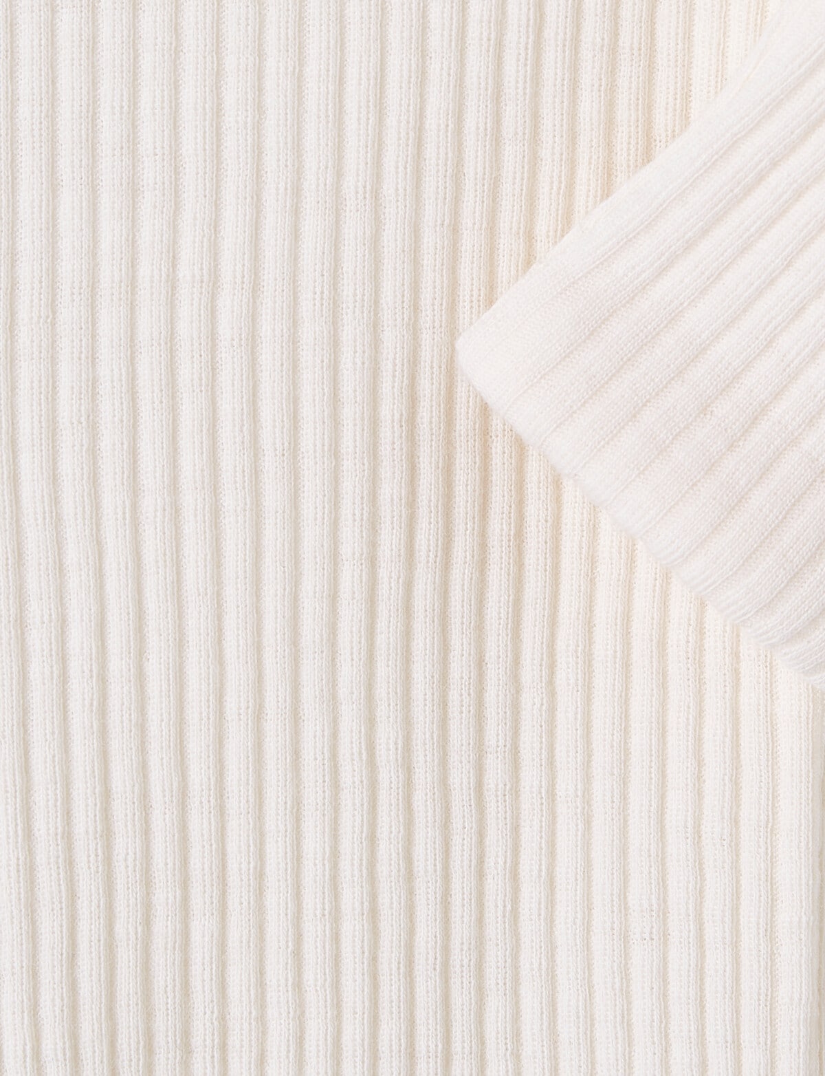 Merino Micro Rib Milly & Milo Merino Rib Gown, Vanilla - Merino & Thermals
