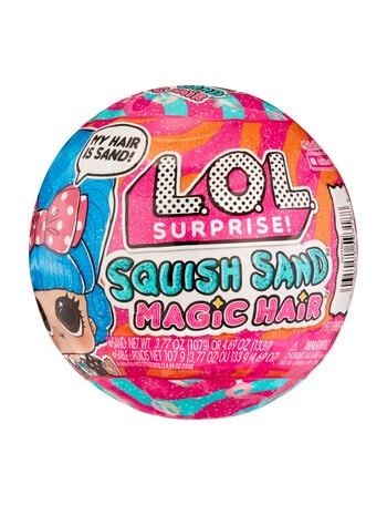 LOL Surprise Squish Sand Magic Hair Tot, Assorted product photo
