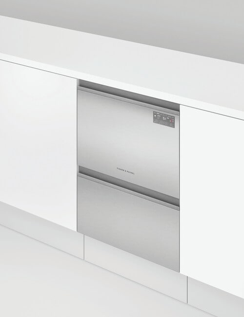 Fisher & Paykel Built-under Double DishDrawer, DD60D2NX9 product photo View 04 L