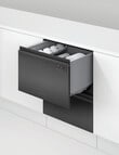 Fisher & Paykel Built-under Double DishDrawer, Black, DD60D2NB9 product photo View 05 S