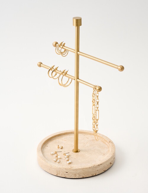 M&Co Terra Jewellery Stand, Form product photo View 02 L