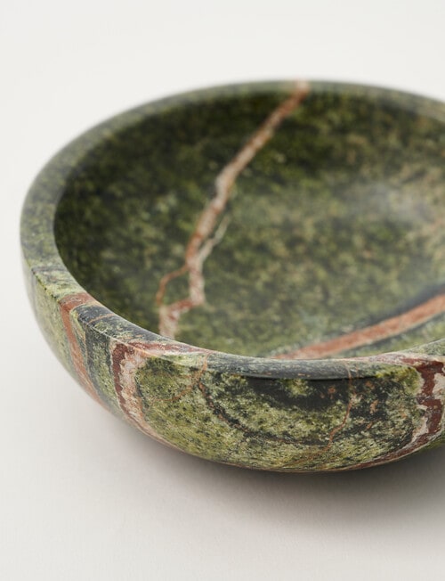 M&Co Marble Dish, Terra Forest product photo View 02 L