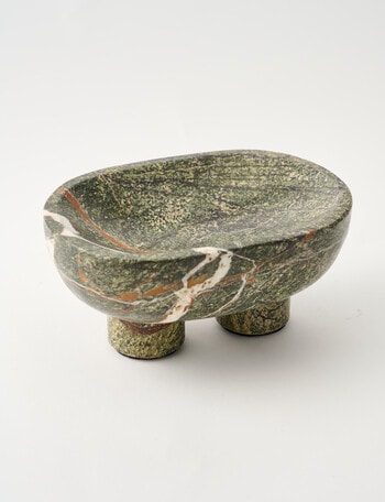 M&Co Standing Bowl, Green Forest product photo