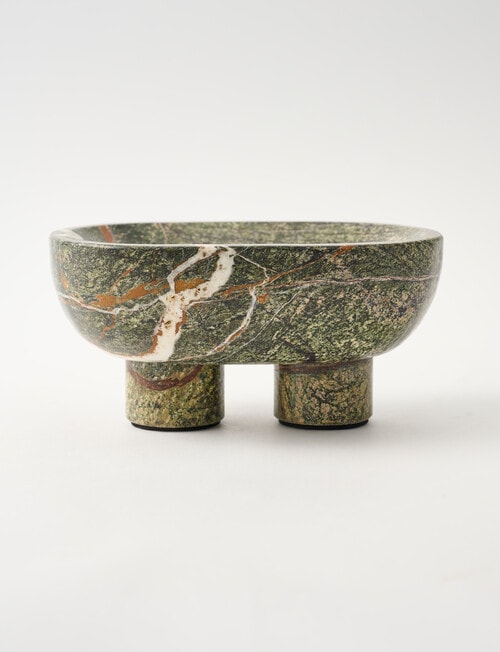 M&Co Standing Bowl, Green Forest product photo View 02 L