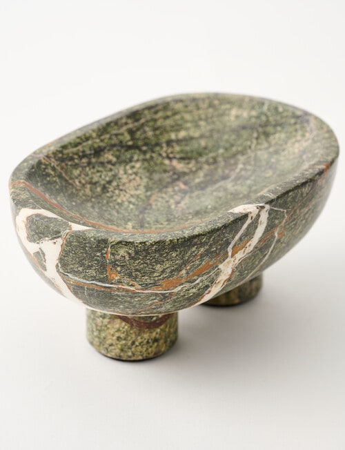 M&Co Standing Bowl, Green Forest product photo View 03 L