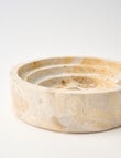 M&Co Marble Stepped Bowl, Terra Beige product photo View 04 S