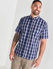 Kauri Trail Short Sleeve Shirt, Cooper Blue product photo