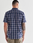 Kauri Trail Short Sleeve Shirt, Cooper Blue product photo View 02 S