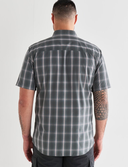 Kauri Trail Short Sleeve Shirt, Cooper Green product photo View 02 L