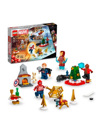 Lego Super Heroes Advent Calendar 2023 product photo