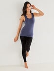 Lyric Thermals Mia Bamboo Singlet, Slate, XS-2XL product photo View 03 S
