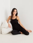 Lyric Thermals Melody Merino Cami, Black, XS-2XL product photo View 03 S