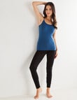 Lyric Thermals Melody Merino Cami, Teal, XS-2XL product photo View 03 S